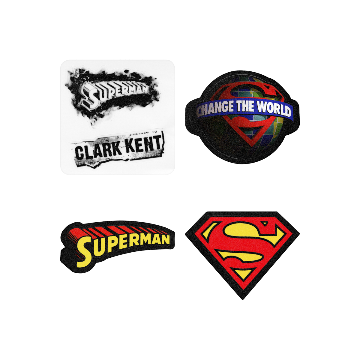 Superman Özel Kesim Sticker Seti