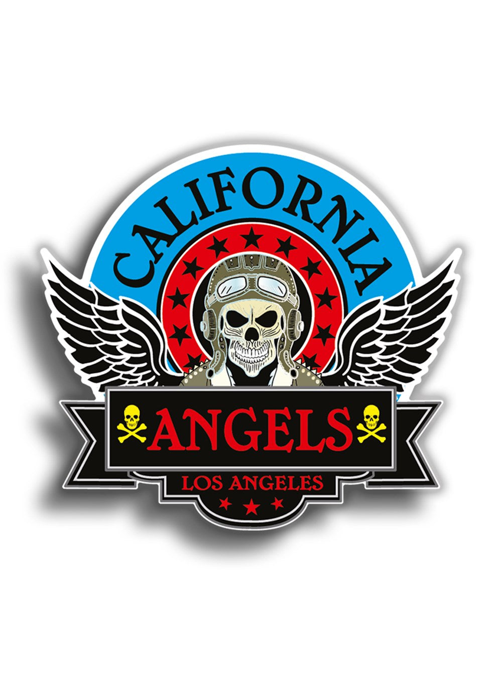 California Angels 9x9 cm Sticker