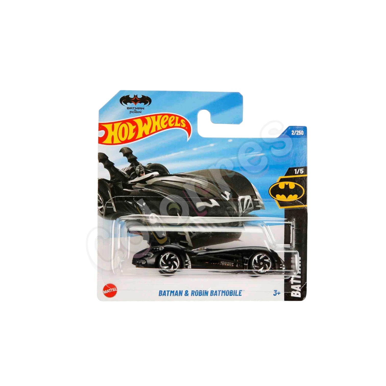 Hot Wheels Hyw60 002 Batman And Robin Batmobile Batman 1/5