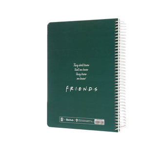 Friends Central Perk Yeşil Spiralli Defter