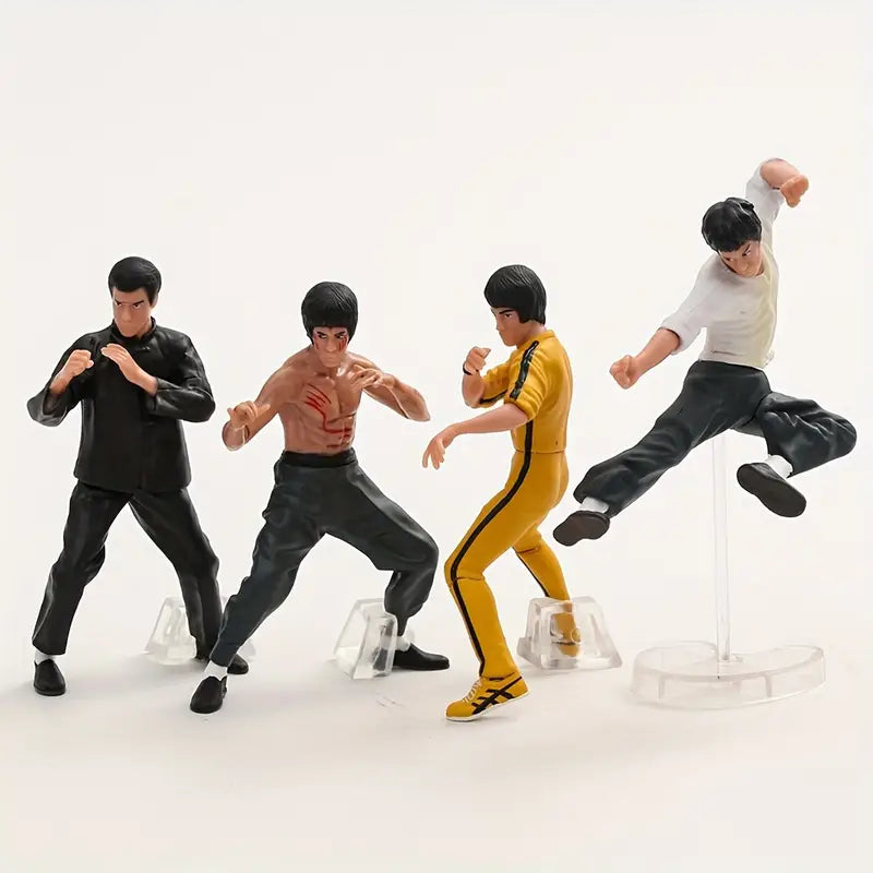 Bruce Lee 4'lü Kutulu Figür