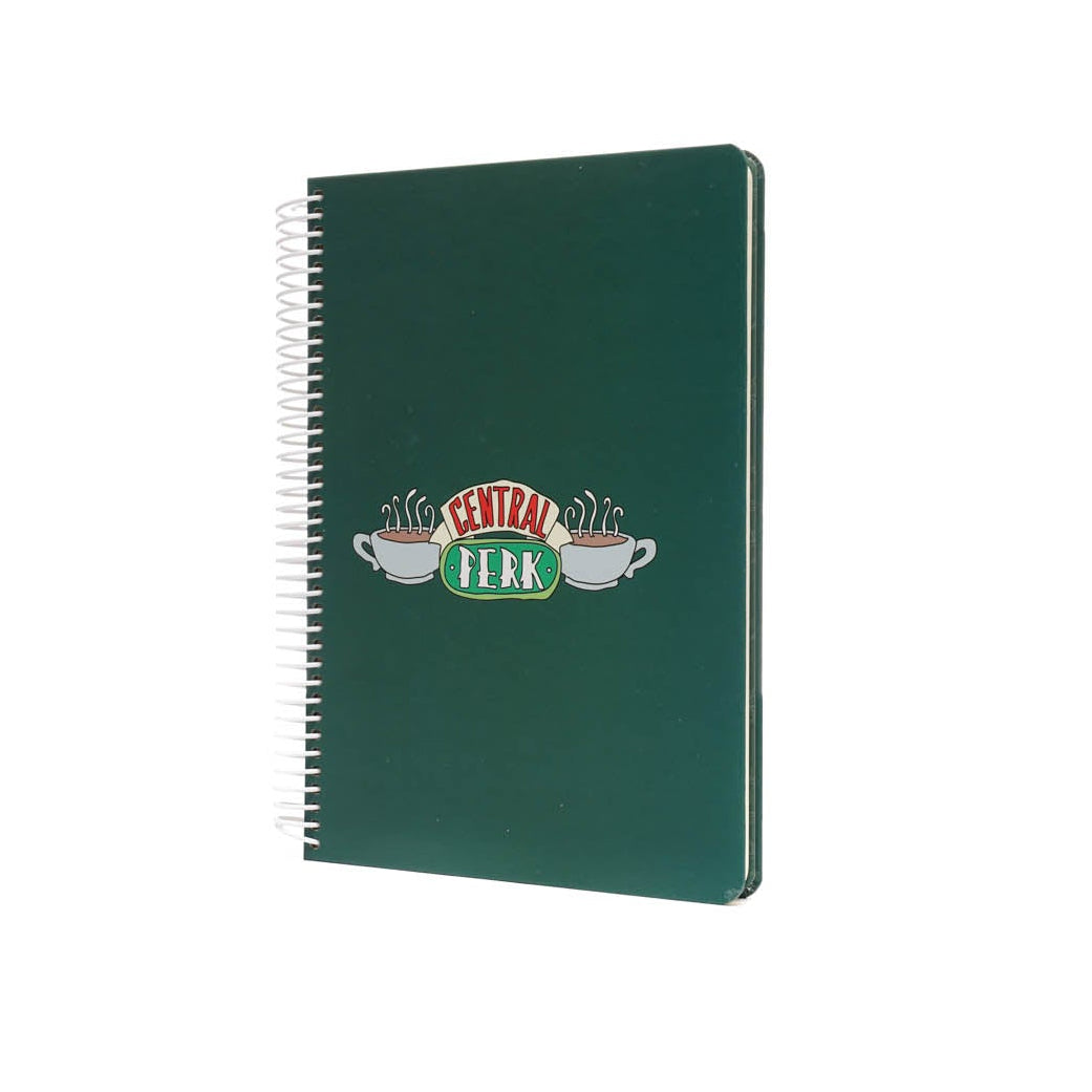 Friends Central Perk Yeşil Spiralli Defter