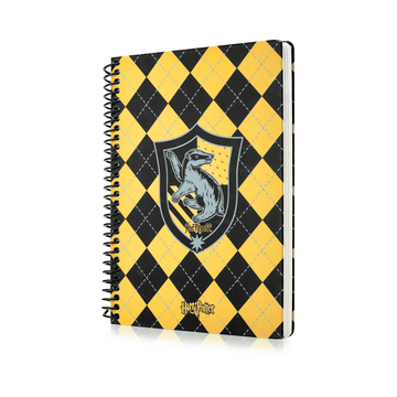 Harry Potter Hufflepuff Spiralli Defter