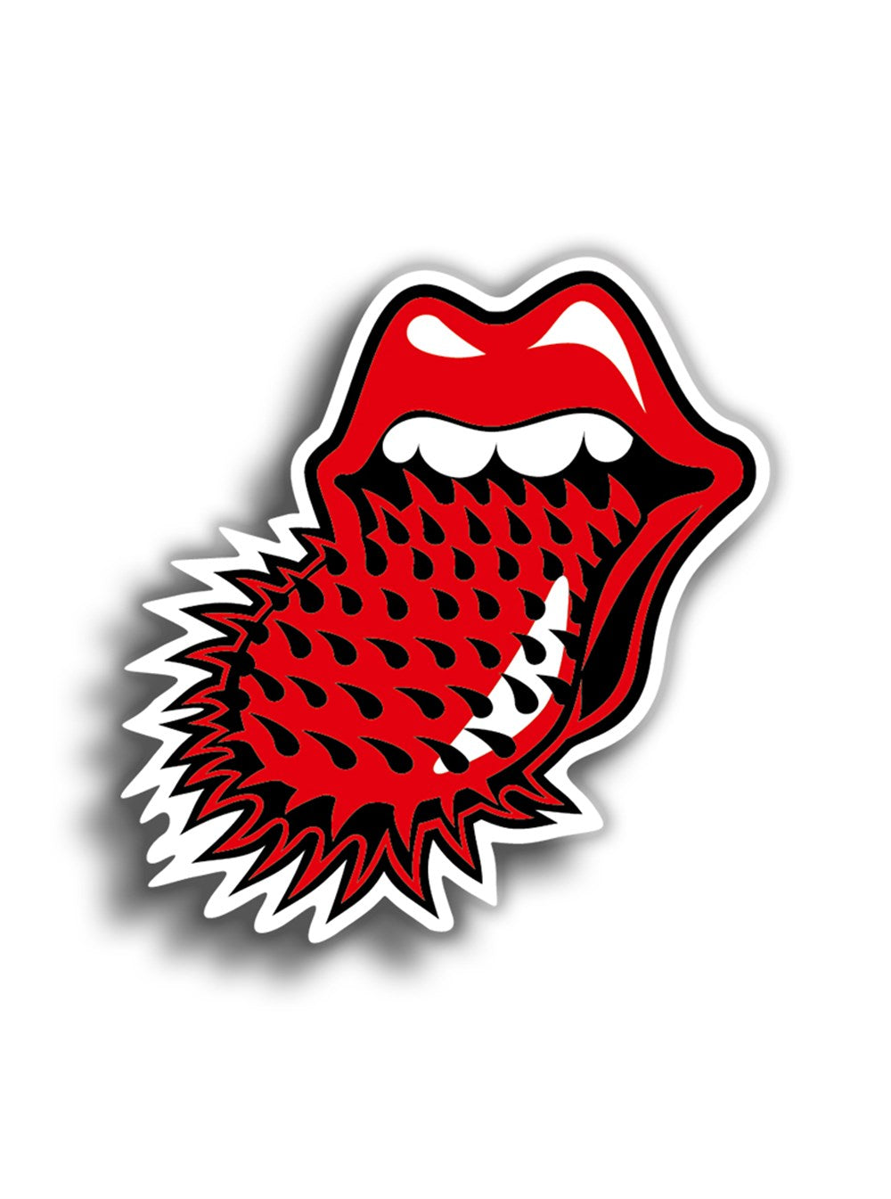 Dil Stickers Dil Dikenli 9x9 cm Sticker – Colorres