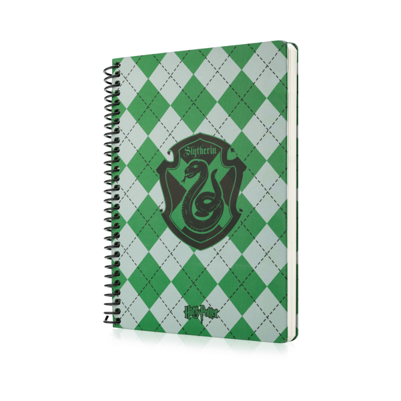 Harry Potter Sınıflar Slytherin Spiralli Defter
