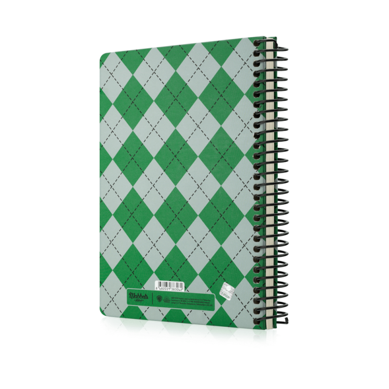 Harry Potter Sınıflar Slytherin Spiralli Defter