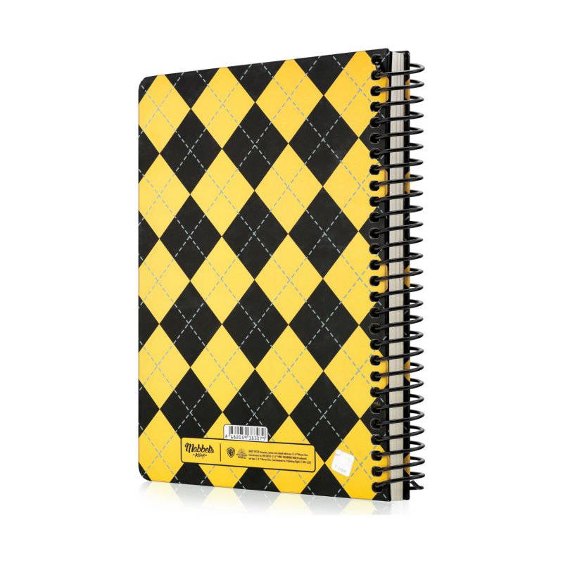 Harry Potter Sınıflar Hufflepuff Spiralli Defter