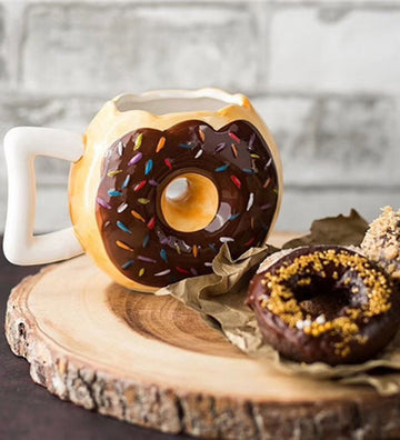 Donut Coffee Seramik Kupa