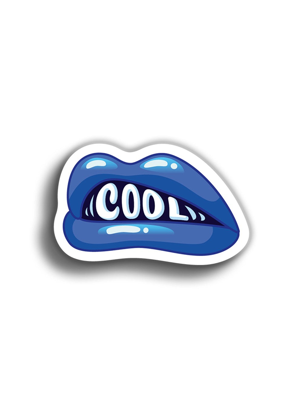 Dudak Cool 11x7 cm Sticker