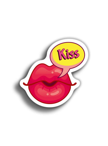 Dudak Kiss 11x10 cm Sticker