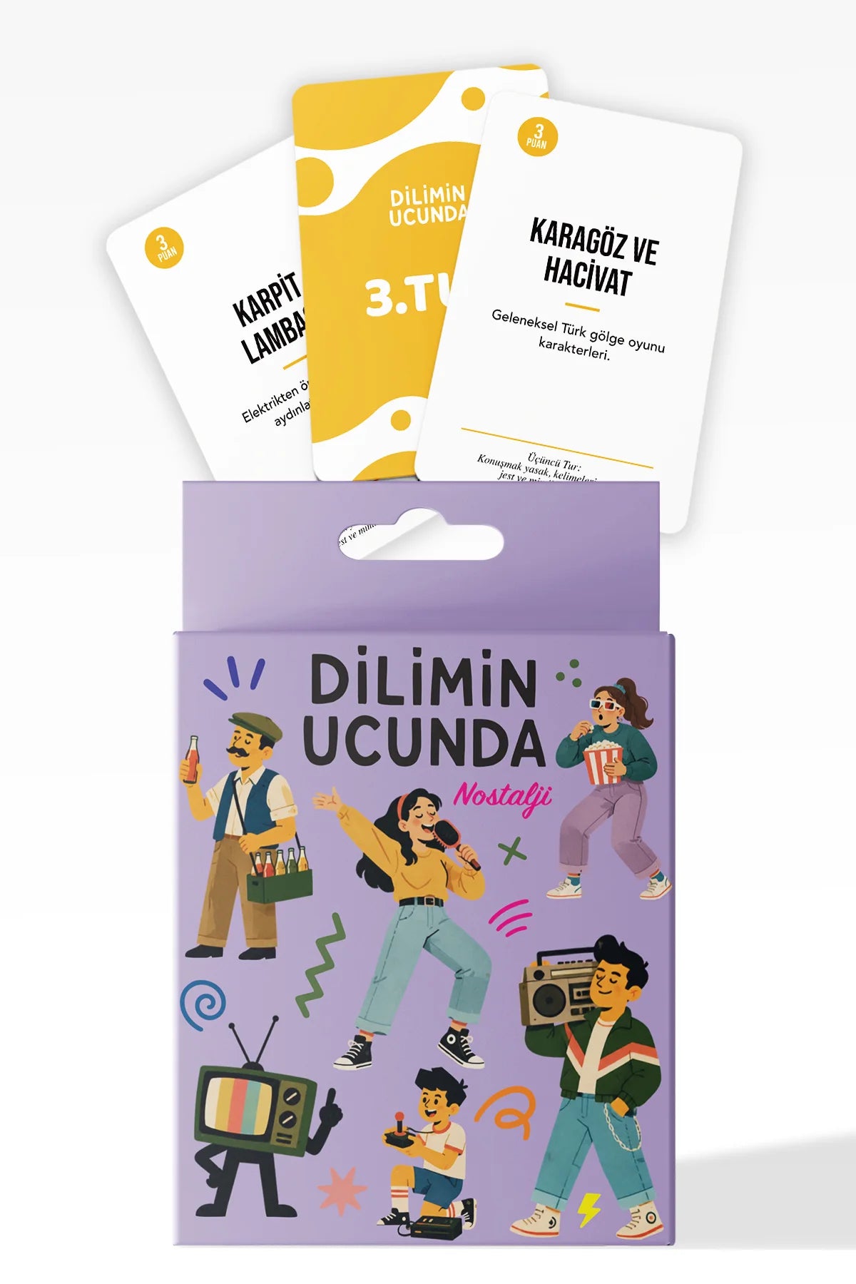 Dilimin Ucunda Kart Oyunu - Nostalji