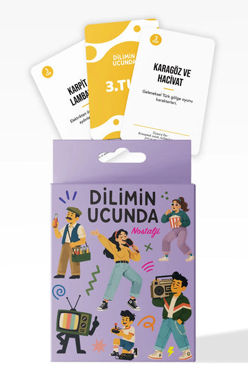Dilimin Ucunda Kart Oyunu - Nostalji