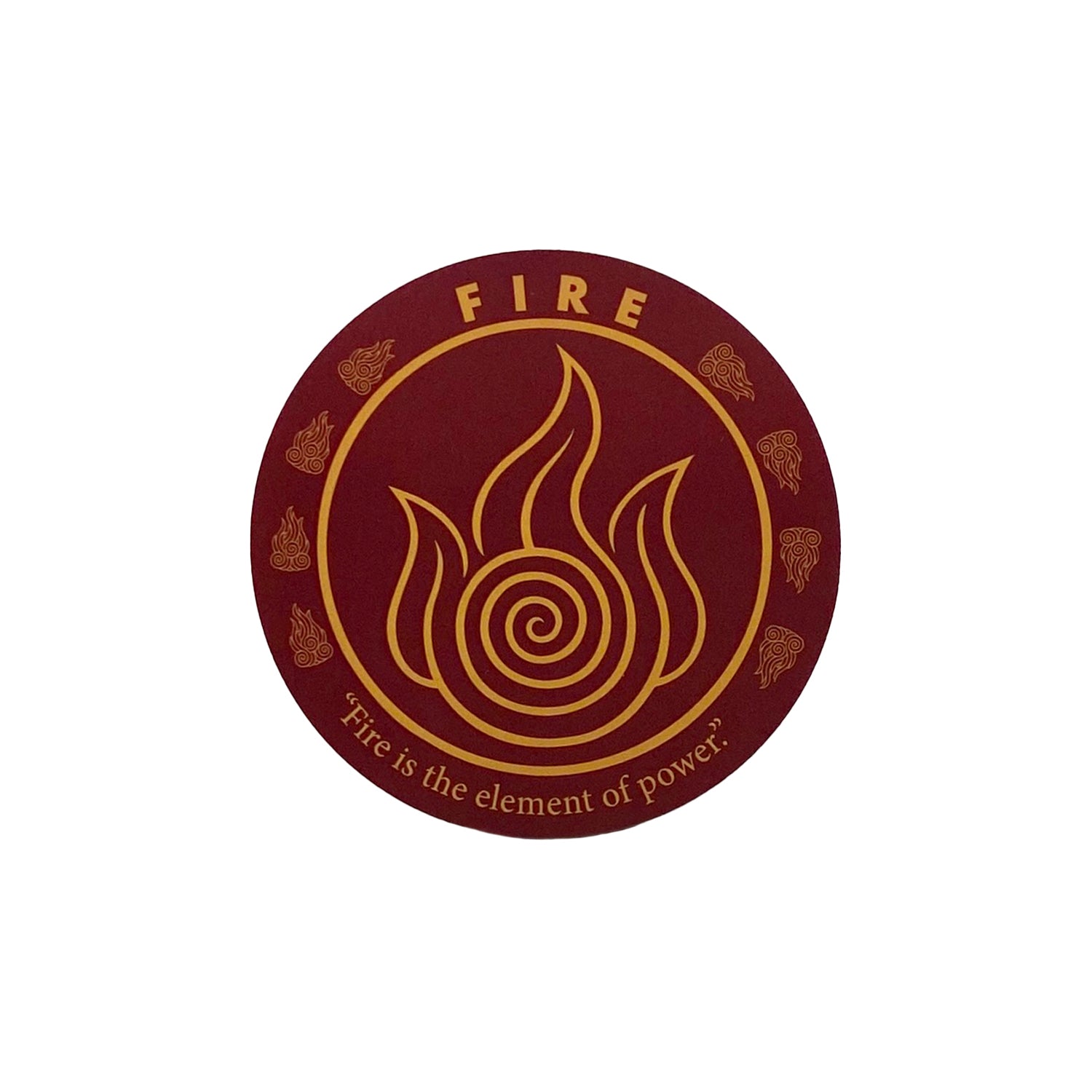 Avatar Fire Bardak Altlığı