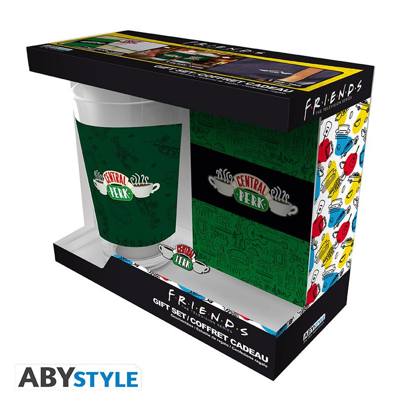 "Central Perk" XXL Bardak + Pin + Cep Defteri - Friends