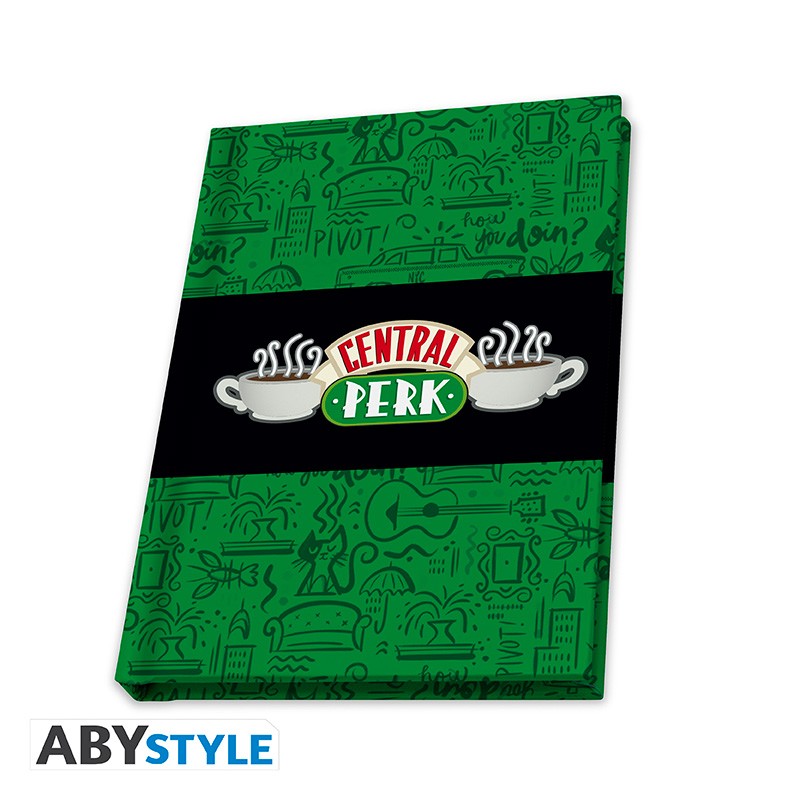 "Central Perk" XXL Bardak + Pin + Cep Defteri - Friends