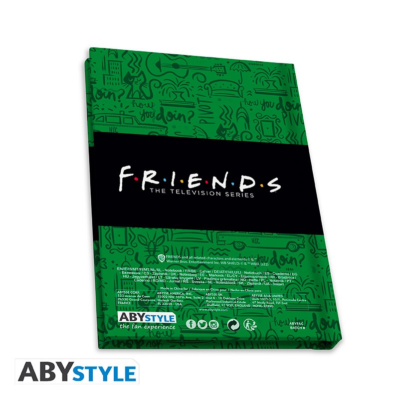 "Central Perk" XXL Bardak + Pin + Cep Defteri - Friends