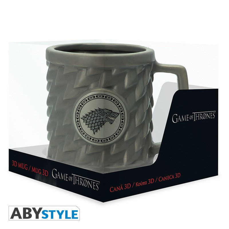 Stark Mug 3D Kupa - Game Of Thrones