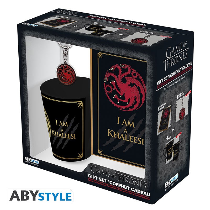"Targaryen" Kupa + Anahtarlık + Defter Seti - Game Of Thrones