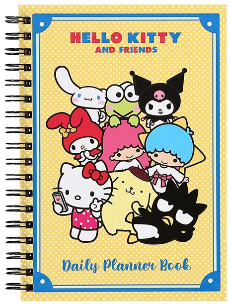 Hello Kitty Daily Planner Book - Friend