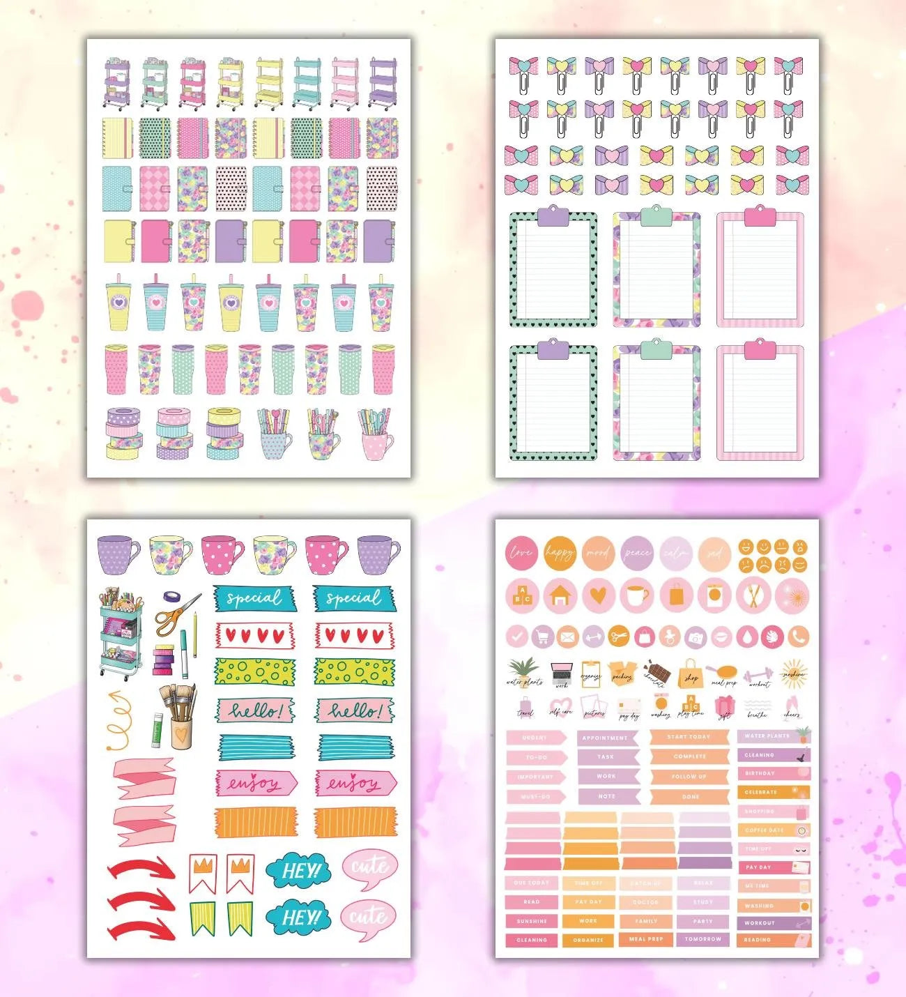 Sticker Defteri 1216