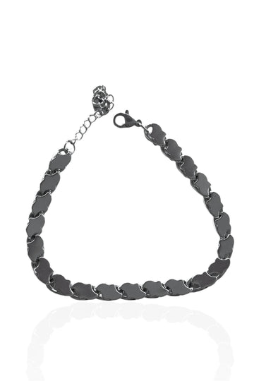 Gümüş Renk Kura Çelik Bileklik