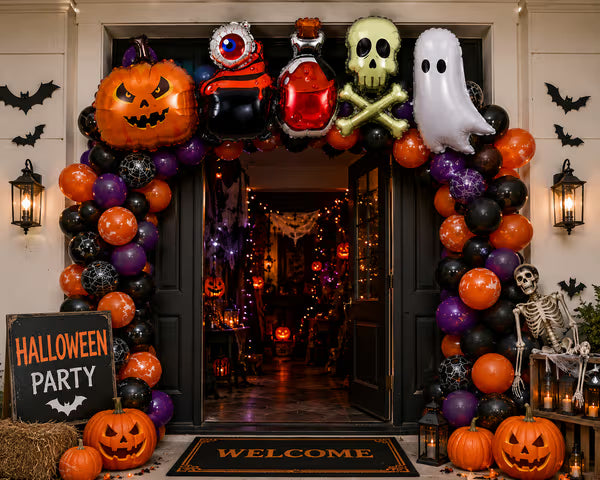 Halloween Birleşik Set Folyo Balon