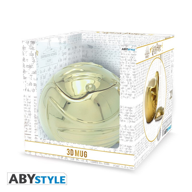 Golden Snitch  Mug 3D Kupa - Harry Potter