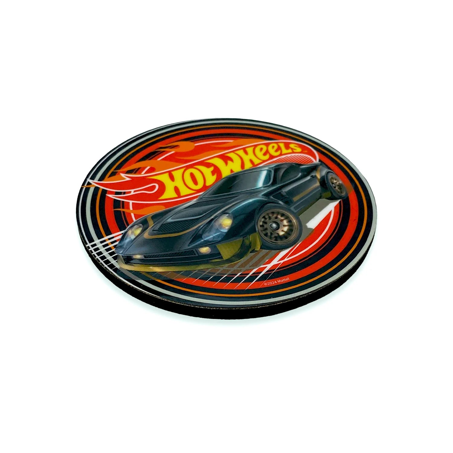 Hot Wheels Black Car Bardak Altlığı