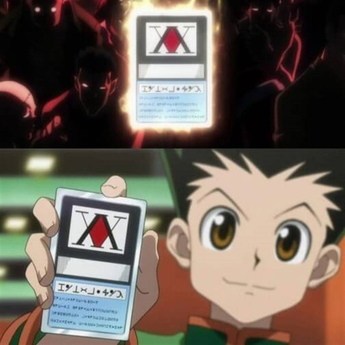 HxH Avcı Lisans Kartı Kredi Kartı Kaplama Sticker - Hunter x Hunter