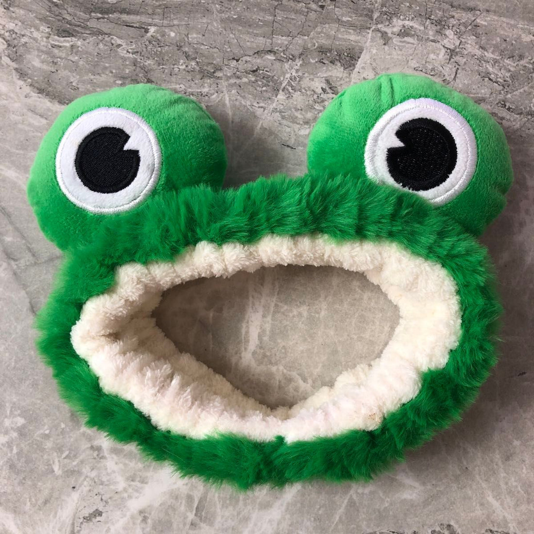 Pörtlek Kurbağa Peluş Saç Bandı