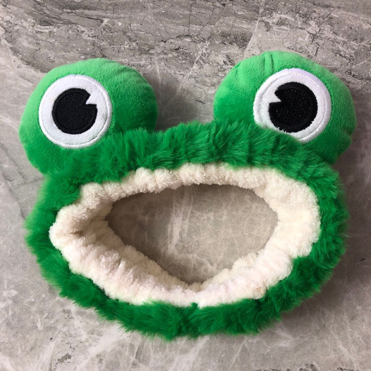 Pörtlek Kurbağa Peluş Saç Bandı