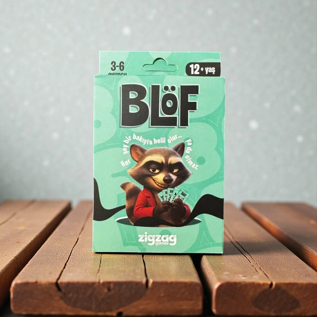 Rakun Blöf Oyunu  – Eğlenceli Strateji ve Aile Oyunu