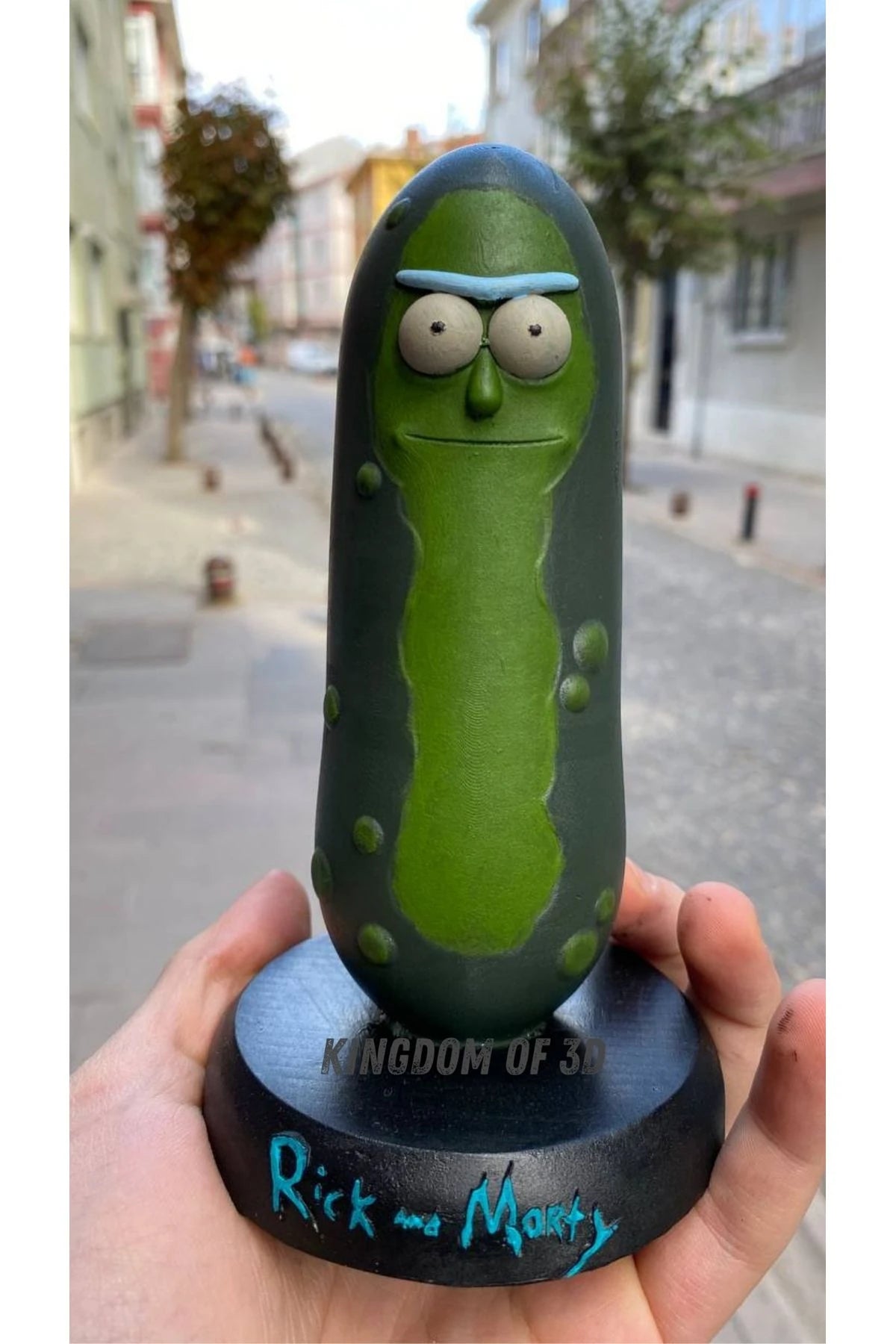 Turşu Rick and Morty Figür 'Pickle Rick'