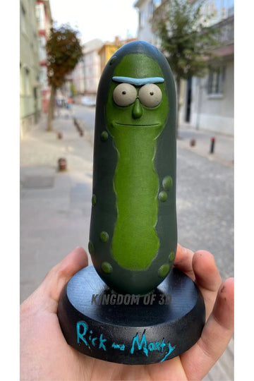 Turşu Rick and Morty Figür 'Pickle Rick'