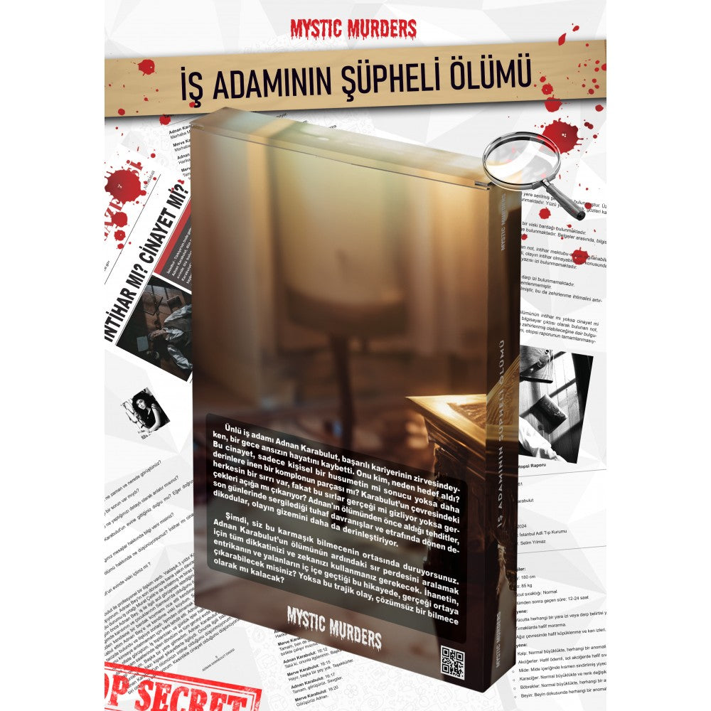 Dedektiflik Cinayet Çözme Oyunu - İş Adamının Şüpheli Ölümü