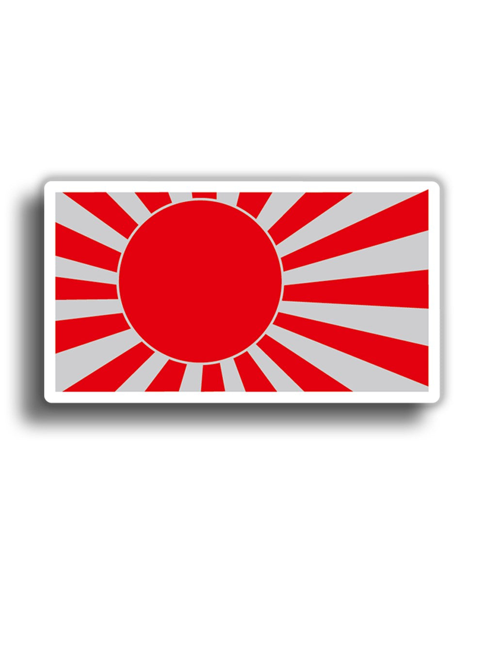 Japan Rising Sun 10x6 cm Sticker