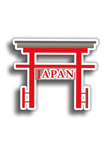 Japonya 10x8 cm Sticker