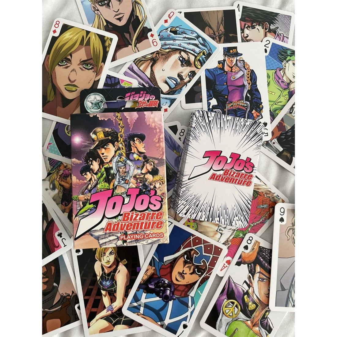 Jojo's Bizarre Adventure İskambil Poker Kartı