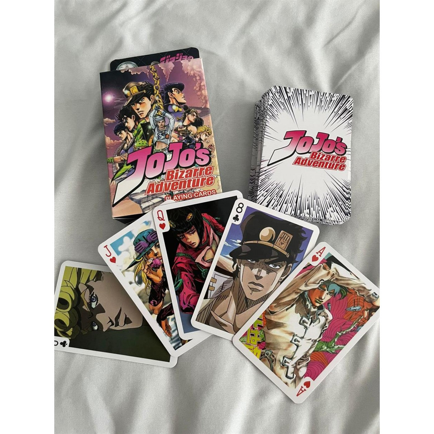 Jojo's Bizarre Adventure İskambil Poker Kartı