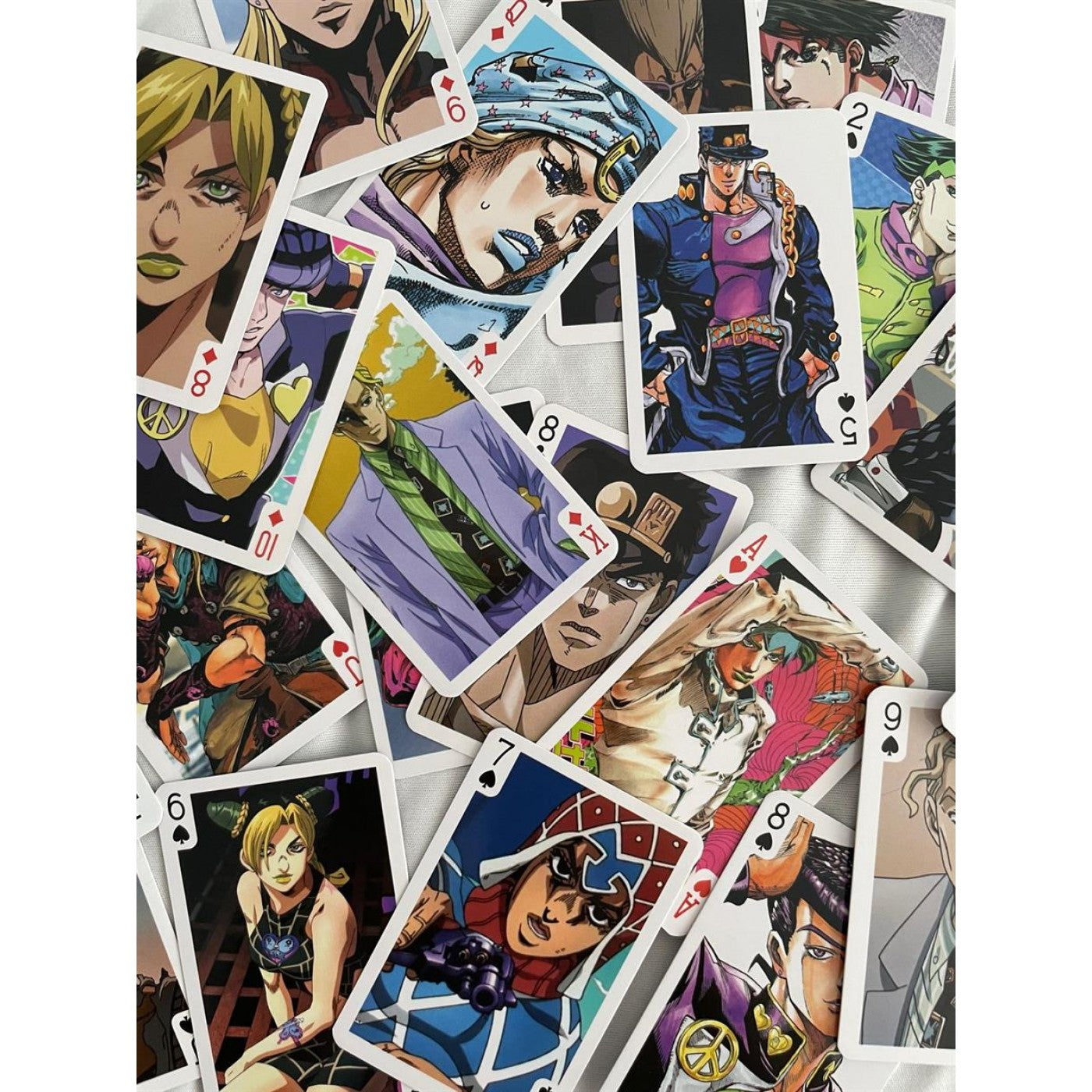 Jojo's Bizarre Adventure İskambil Poker Kartı