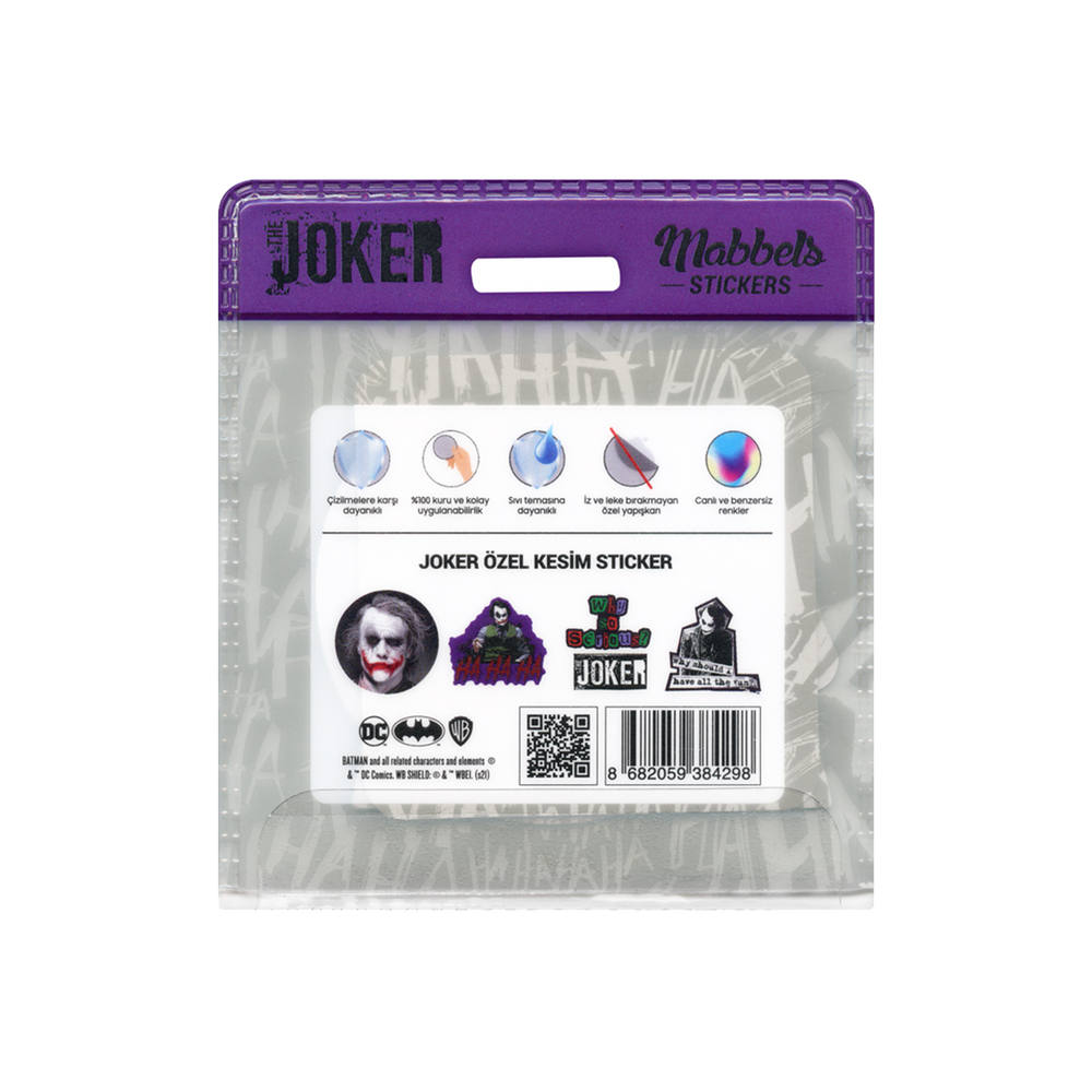 Joker Özel Kesim Sticker Seti