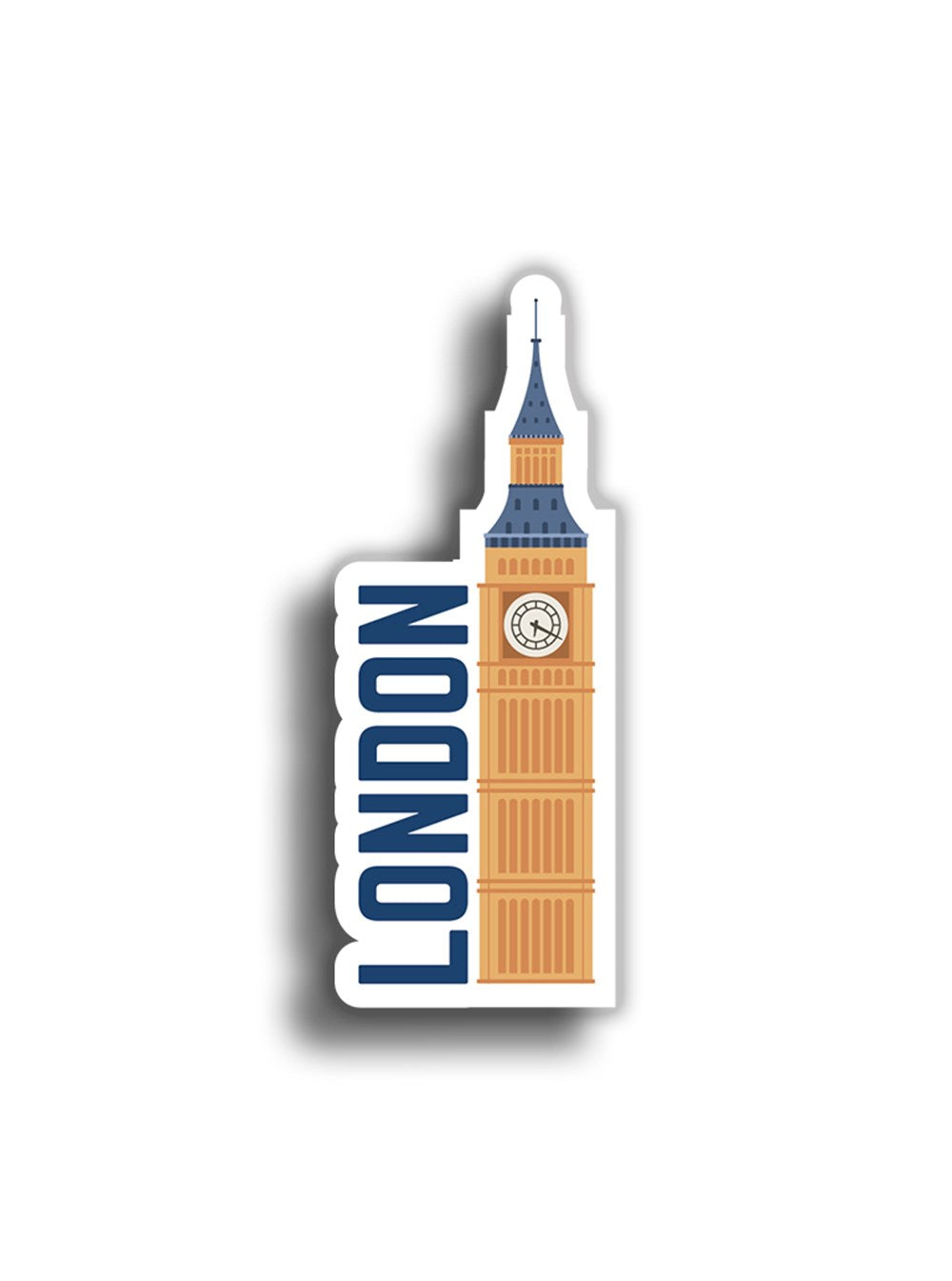 Londra 10x4 cm Sticker