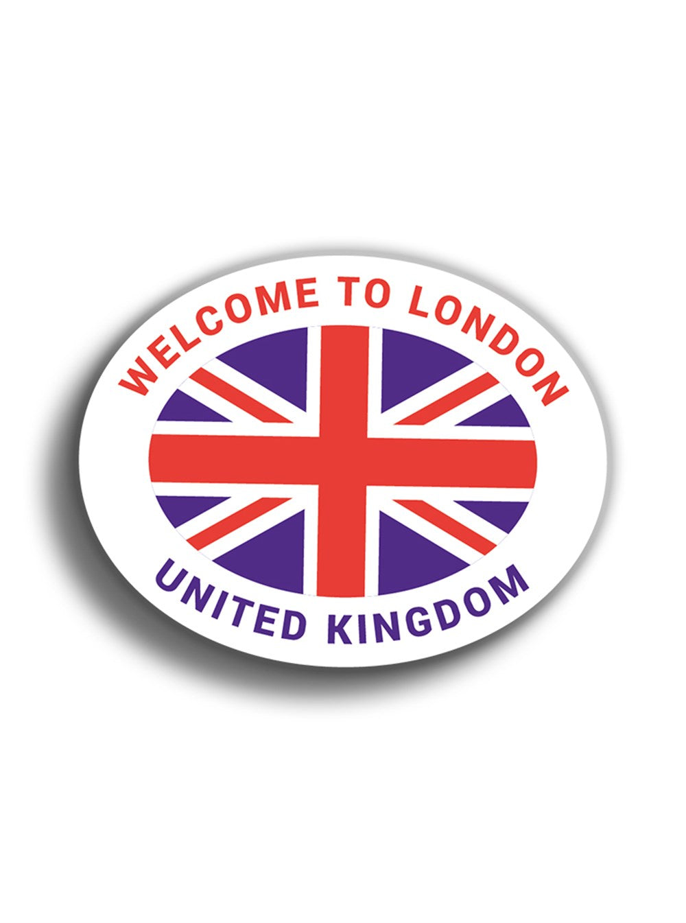 Londra 10x8 cm Sticker