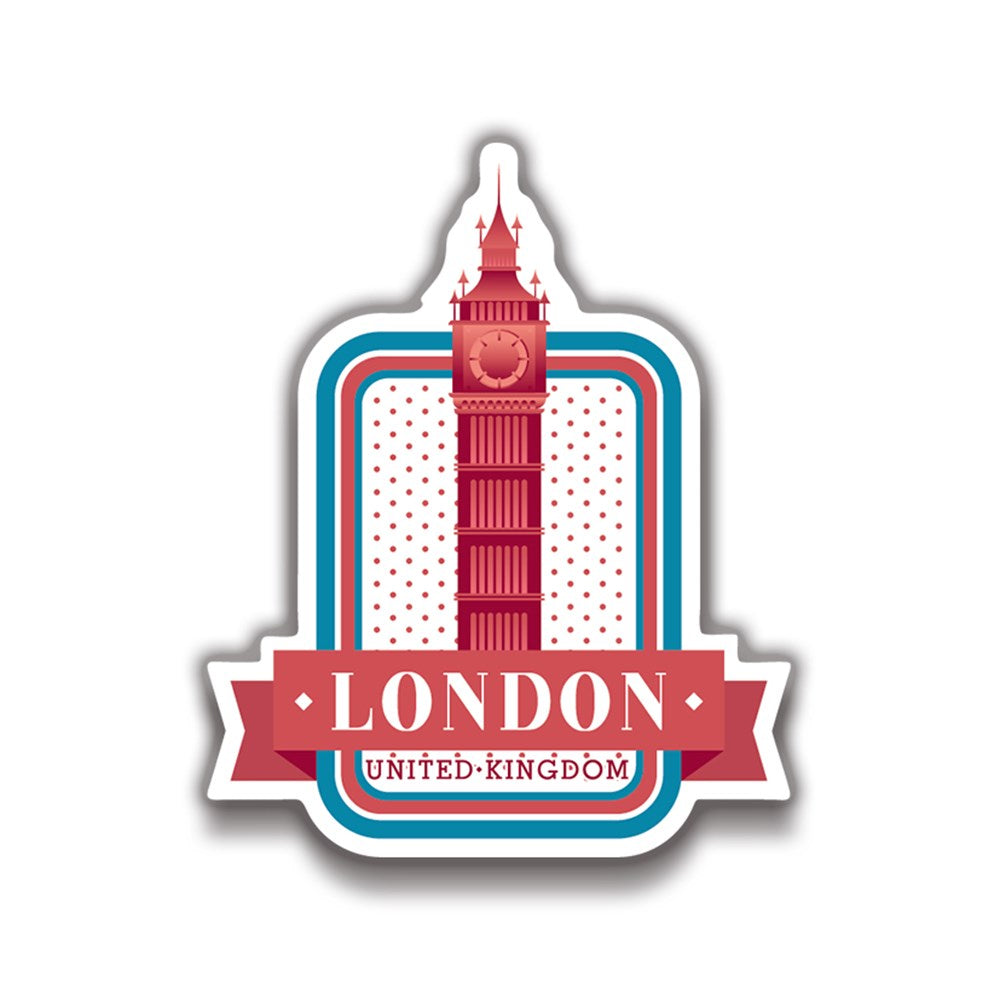 Londra 6x5 cm Sticker