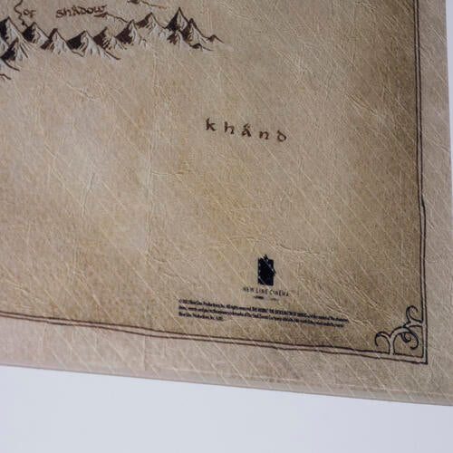 Lord of the Rings - Middle Earth Map Lisanslı Amerikan Servis Altlık