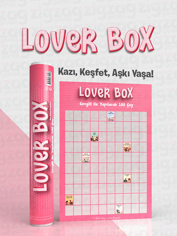 Lover Box Sevgili ile Yapılacak 100 Şey Kazı Kazan Posteri