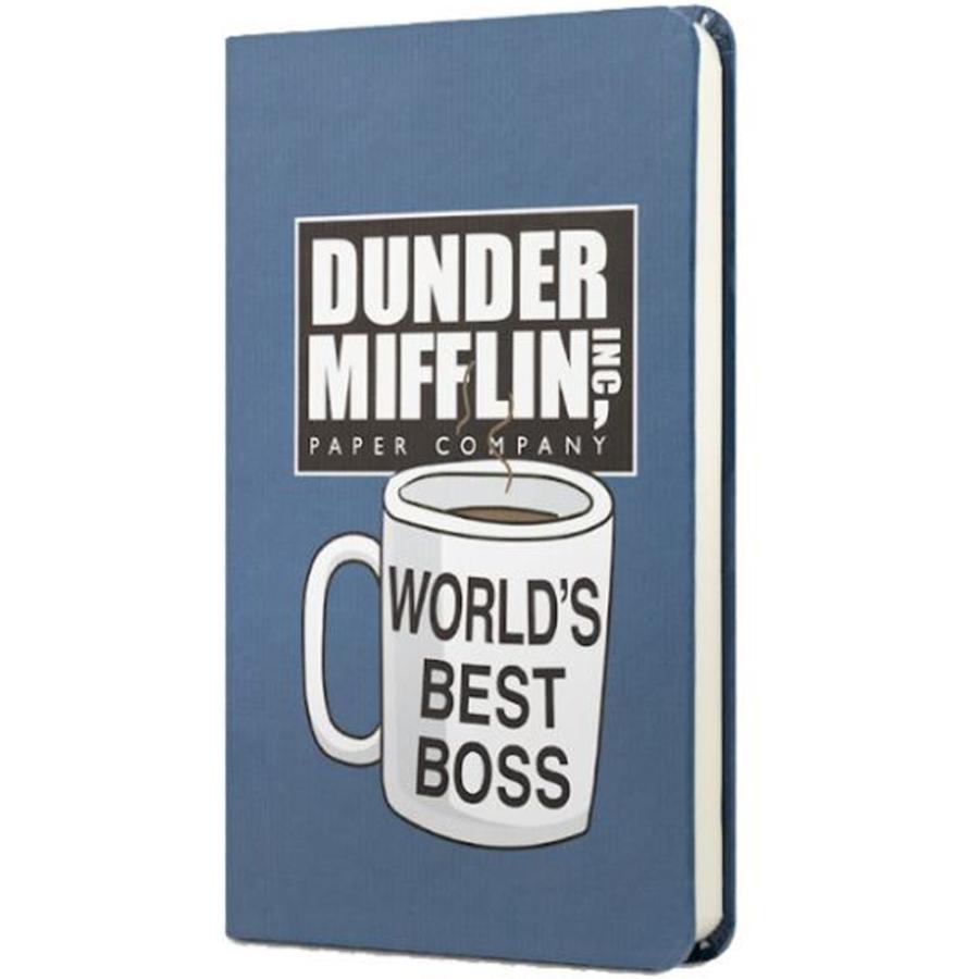 The Office Sert Kapak Mini Defter Worlds Best Boss Koyu Mavi 80 Yaprak 9X14 388340 - Mabbels