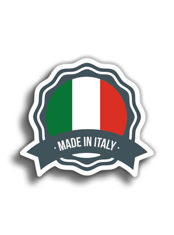 Made ın Italy 10x9 cm Sticker