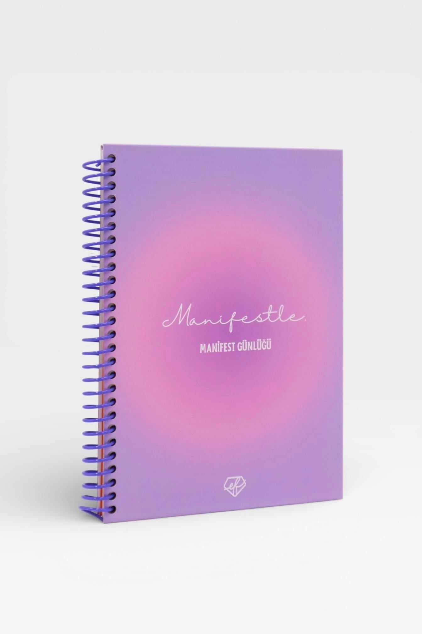 Manifest Günlüğü Ajanda Mor
