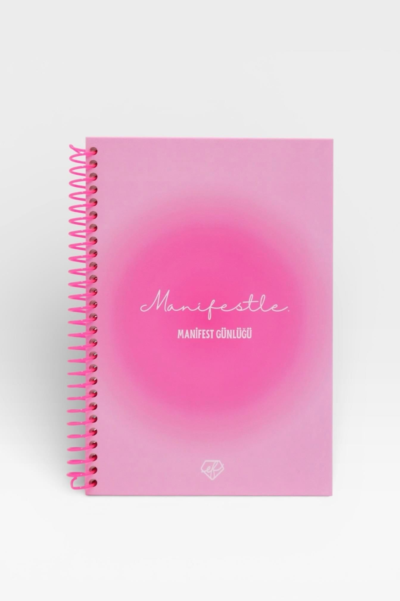 Manifest Günlüğü Ajanda Pembe